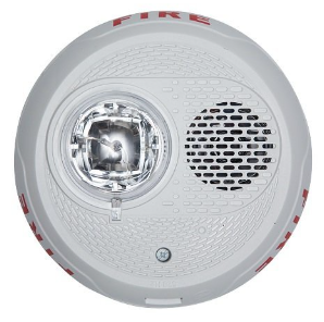 System Sensor PC2WL-LF L-Series Indoor Selectable Output Low Frequency Sounder Strobe, 2-Wire, Ce...