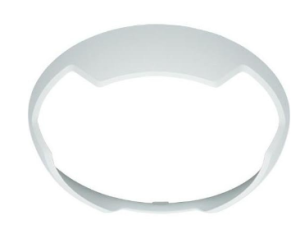 System Sensor BZWC-P L-Series BZWC White Bezel Kit for Ceiling Mount Strobes and Horn Strobes, no...