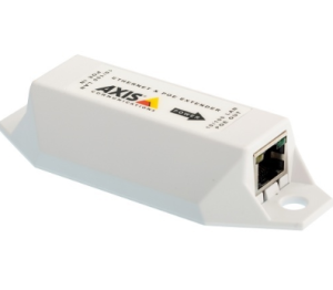 AXIS T8129 Indoor PoE Extender, 328', White