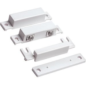 Resideo 7939WG-WH MPS20 Surface Mount Magnetic Contact with Terminals, 1-1/4" Gap, SPST, White