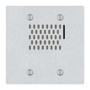 Aiphone COP-IXSS2G-NB IX Series 2-Gang Flush Mounted IP Door Station, No Buttons, No LEDs