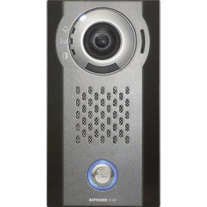 Aiphone IX-DV IP Video Door Station, SIP Compatible, Vandal Resistant, Surface Mount, Aluminum Di...