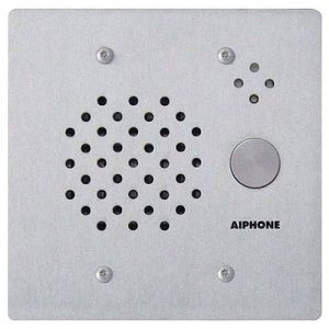 Aiphone IE-SS/A 2-Gang Door Station, Flush Mount for use with SBX-2G, Stainless Steel
