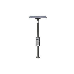 Aiphone TWS-Z2 TW Series 2-Panel Solar Tower with Hooded Emergency Wall Box