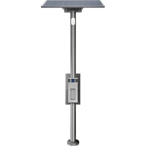 Aiphone TWS-Z4 TW Series 1-Panel Solar Tower with Hooded Emergency Wall Box