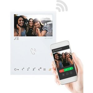 Comelit 6742W Mini Hands-free BM Wi-Fi Monitor, VIP