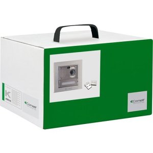 Comelit 8501HIM Single-Family Kit with iKall Metal and PC Intercom, VIP System