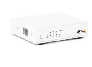 AXIS D8004 4-Channel Unmanaged PoE Switch with 60W PoE Power Budget