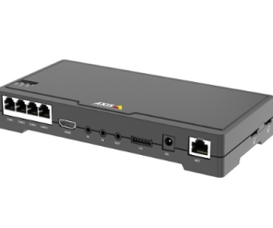 AXIS FA54 High Performance Multi-View Surveillance Main Unit with Forensic WDR, Black