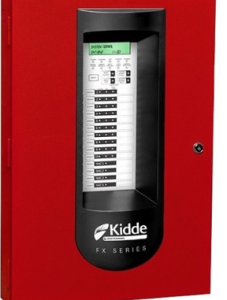 Kidde FX-10R 10 Zone Fire Alarm Control Panel, Red
