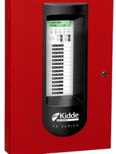 Kidde FX-10RD 10 Zone Fire Alarm Control Panel, Red