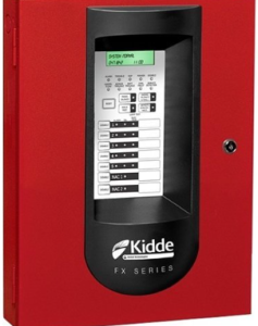 Kidde FX-5RD Zone Conventional Fire Alarm Control Panel with Dialer, Red