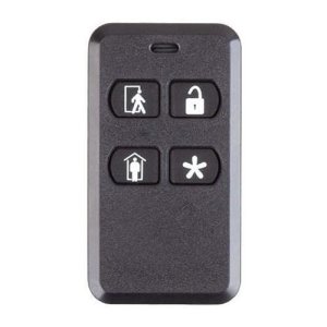 2GIG KEY2e-345 eSeries Encrypted 4-Button Key fob Remote with Year Lithium Battery, Compatible wi...