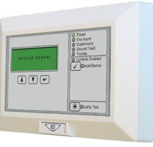 Kidde K-RLCD LCD Text Annunciator without Common Controls, Gray