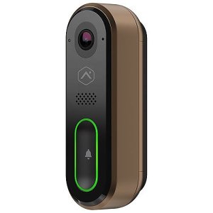Alarm.com ADC-VDB770-BZ Design Studio Series Touchless Video Doorbell Camera with Expansive 150° ...