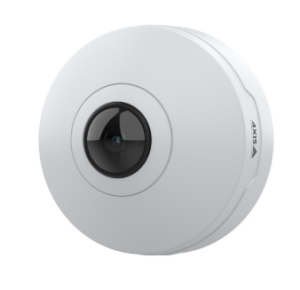 AXIS M4327-P 6MP Indoor Panoramic IP Camera with Deep Learning, 1.1mm Fisheye Lens, White (Replac...