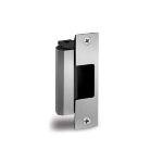 1006-12/24D-630-E-630 HES 1006 Series Electric Strike, Failsecure, 12/24VDC, E Plate, Satin Stainless Steel Finish