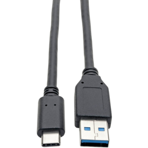 Tripp Lite U428-006 USB-C to USB-A (M/M) Cable, USB 3.1 Gen 1 (5 Gbps), Thunderbolt 3 Compatible, 6ft