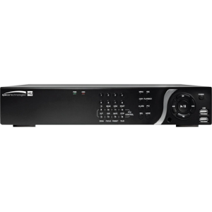 Speco D16HU12TB 16-Channel 4k IP, HD-TVI Hybrid Video Recorder