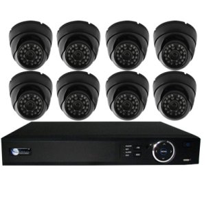 8 HD 720p Dome Cameras DVR Kit for Business Professional Grade 