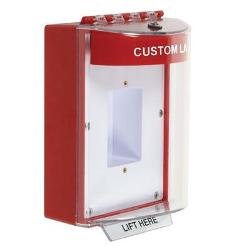 13410CR STI Universal Stopper® without Horn, Enclosed Backbox, Sealed Mounting Plate, Custom Labe...
