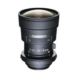 13VA286-SQ Tamron 1/3" 2.8-6MM F/1.2 Aspherical w/ Connector Vari-Focal Video Iris Lens