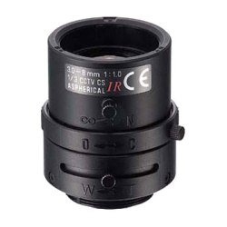 13VM308ASIR Tamron 1/3" 3.0-8mm F/1.0 IR Aspherical Manual Iris Lens