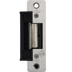 1714-12VAC Dynalock Fire-Labeled Electric Strikes, Aluminum/Hollow Metal Frames, Square Corners, 12VAC