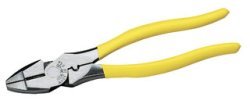 30-430 Side-Cutting Pliers, NE Type High-Leverage with Crimp Die, 9-1/4 Inch Length
