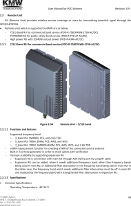 REMOTE UNIT EXTERNAL FILTER TOSUPPORT PS 700 UL PATH