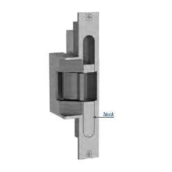 310-3-1-24D-630 HES Folger Adam Electric Strike, Cylindrical Locks/Mortise Locks/Mortise Exit, Block Within Cavity Position, 1" Keeper Standard, Failsecure, 24VDC, Satin Stainless Steel Finish