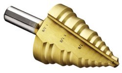 35-517 Step Drill, 1/4 Inch to 1-3/8 Inch
