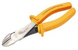 35-9029 8 in. Insulated Diagonal Cutting Pliers with Angled Head