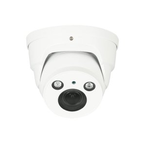 4MP IP Security Eyeball Dome Camera 2.7-13.5mm Motorized VF Zoom PoE WDR