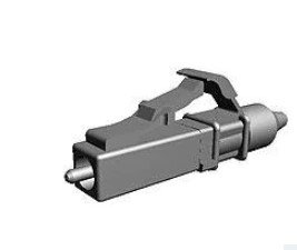 LC Connectors and Adapters; Connector Multimode Fiber Optic Connector Type: LIGHTCRIMP PLUS Simplex Fiber Type: OM3 50 Micron Epoxyless