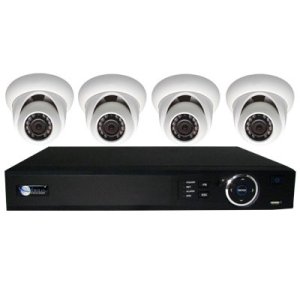 4 HD 720P Dome DVR System Kit for Business Professional Grade