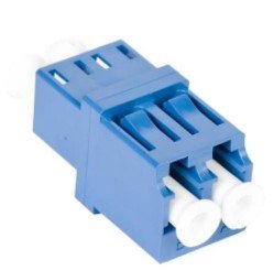 TeraSPEED LC Duplex Adapter, Blue, Single Pack