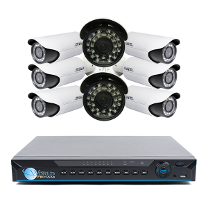 8 CH NVR & 8 x 5 Megapixel HD Bullet Camera With 1TB Hard Drive Pre-installed for Business Profes...