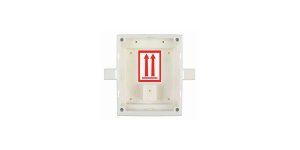 IP Intercom Box, 1-Module, Flush Mount, For 108 MM Width x 45 MM Depth x 136 MM Height Wall Installation/Plaster Board