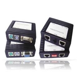 AZBLN8860 VGA / PS2 over Cat5e Extender Set For use with Monitor, Mouse & Keyboard Max. distance 150ft
