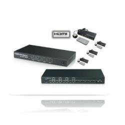 AZHDMIM0404E 4x4 HDMI Matrix/extenders with Recievers