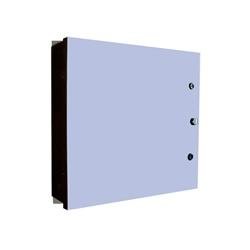 BW-124-8-BP NEMA 4 Gasketed Box with Gray 22” x 22” Removable Panel