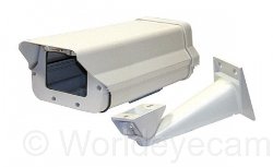 MG Electronics CAMH-400K 12 Inch Indoor/Outdoor Aluminum Security Camera Housing