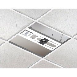 CMA443 Chief Above Tile Suspended Ceiling Kit & 3" Fixed Pipe