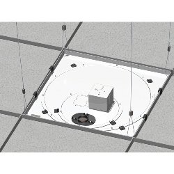 CMS445N Chief Speed-Connect Suspended Ceiling Tile Replacement Kit with Power Outlet Housing