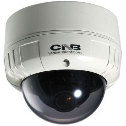CNB-V2000NDNF CNB 1/3" Sony SuperHAD CCD 380TVL 3.8mm Lens 12VDC Vandal Proof Dome Camera