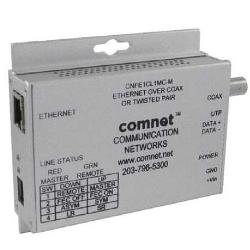 CNFE1CL1MC-M Media Converter, 1 Channel Ethernet to Copper or COAX, 10/100mbps, Small Size
