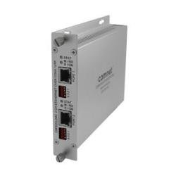CNFE2CL2MC 2 Ethernet Channels Over Either 2 Twisted Pair or 2 Coaxial Cables using VDSL2 (EoVDSL) Technology