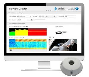 Louroe LE-840 Car Alarm Detection Software for Servers