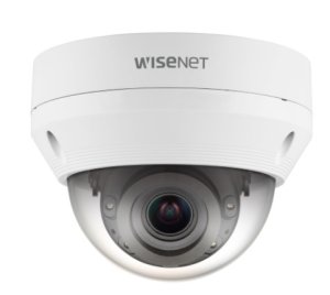 Hanwha QNV-6082R1 WiseNet Q-Series 2MP IR Vandal Dome Camera, 3.2-10mm Varifocal Lens, 0.03 Lux